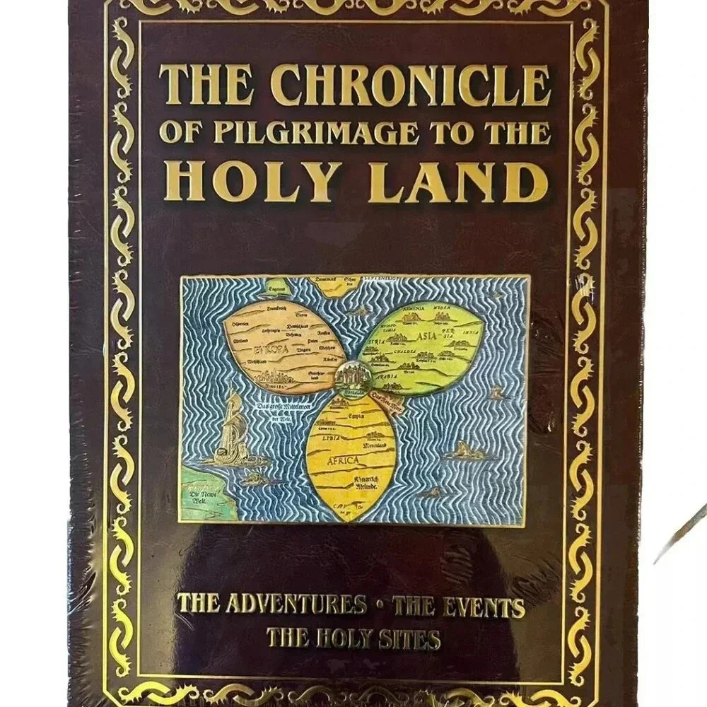 The Chronicle of Pilgrimage to the Holy Land Hardcover Coffee Table Book